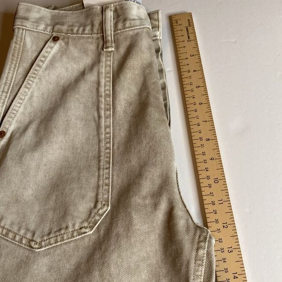 Calvin Klein Jeans Tan Washed Denim Relaxed Fit Unisex Jeans - Picture 14 of 15